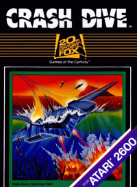 Crash Dive Atari 2600 US box art